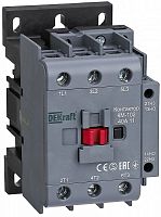 Контактор DEKraft КМ-102 3п 1НО+1НЗ 40А 400В тип АС3 