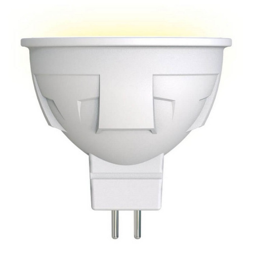 Лампа светодиодная Яркая диммируемая LED-JCDR 6W/WW/GU5.3/FR/DIM PLP01WH 220В 6Вт 3000К Uniel — купить по цене от 310 ₽ | ПрофБезопасность