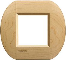 Рамка овальная Legrand BTicino LivingLight 2 мод Клен 