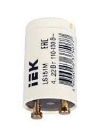 Стартер IEK LS151M 4-22Вт 110-130В/220-240В LLD151-LS-22 IEK — купить по цене от 45 ₽ | ПрофБезопасность