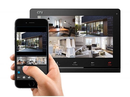 В продаже мониторы видеодомофонов CTV