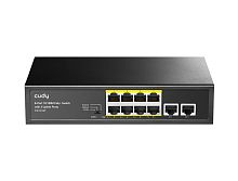 Коммутатор Cudy FS1010PG PoE 120Вт Cudy — купить по цене от 4&nbsp;400 ₽ | ПрофБезопасность