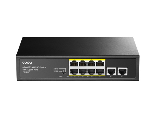 Коммутатор Cudy FS1010PG PoE 120Вт Cudy — купить по цене от 4&nbsp;400 ₽ | ПрофБезопасность
