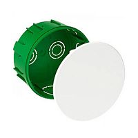 Коробка распределительная Systeme Electric СП 100x50 для сплошных стен зеленый IMT35121