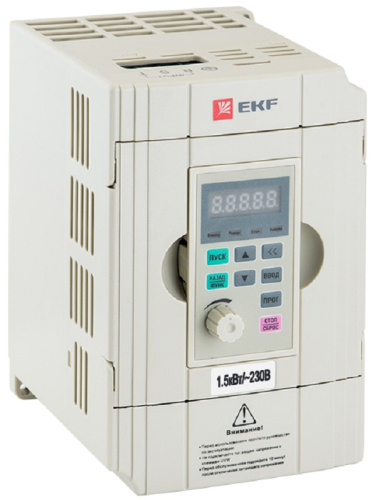 Преобразователь частоты EKF PROxima VECTOR-100 1.5/2.2кВт 1х230В