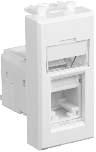 Розетка компьютерная модульная DKC Avanti 1-м. 1 мод. RJ45 5е белое облако DKC — купить по цене от 664 ₽ | ПрофБезопасность