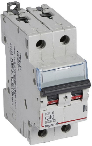 Выключатель автоматический Legrand DX3-E 6000 2п 40А C 6кА
