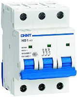 Выключатель автоматический CHINT NB1-63 3п 4А D 6кА