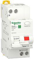 Автомат дифференциального тока АВДТ Schneider Electric Resi9 2п 25А 30мА 6кА C тип A