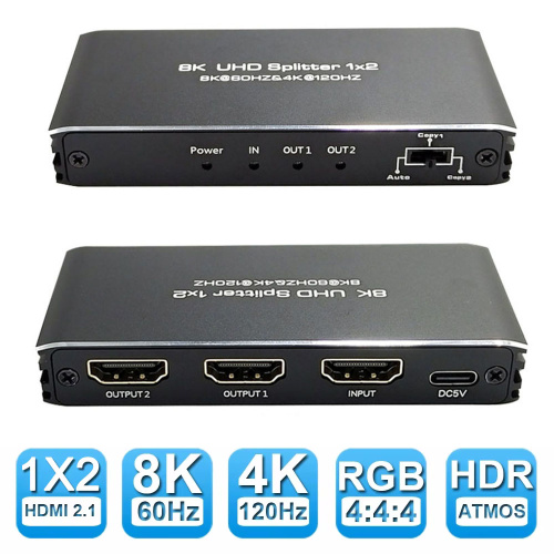 Делитель HDMI ORIENT HSP0102H8L-2.1 фото 2