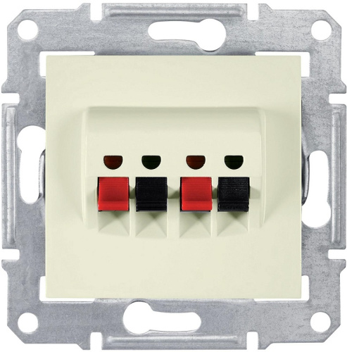 Розетка аудио без рамки Schneider Electric Sedna 2-м. бежевый Schneider Electric — купить по цене от 851 ₽ | ПрофБезопасность