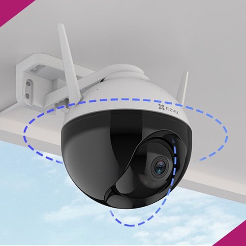 Новинка – уличная камера с обзором на 360 градусов и с WiFi 