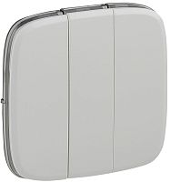 Лицевая панель Legrand Valena Allure для 3-кл. выключателя белый Legrand — купить по цене от 285 ₽ | ПрофБезопасность
