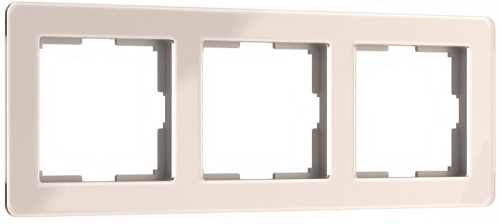 Рамка универсальная Werkel Acrylic 3-м. стекло айвори Werkel — купить по цене от 1&nbsp;220 ₽ | ПрофБезопасность