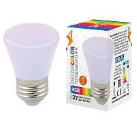 Лампа светодиодная "Колокольчик" Volpe D45 1W RGB Е27 Volpe — купить по цене от 90 ₽ | ПрофБезопасность