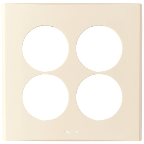 Накладка розетки Legrand Anam Zunis 4-ой бежевый, Legrand, купить, цена, доставка, безопасность Накладка розетки Legrand Anam Zunis 4-ой бежевый Legrand — купить по цене от 112 ₽ | ПрофБезопасность