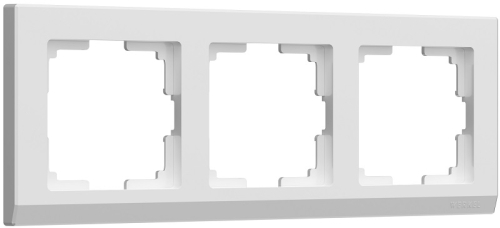 Рамка универсальная Werkel Stark 3-м. белый картинка