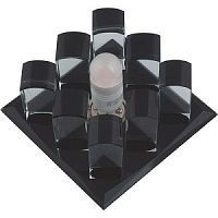 Светильник встраиваемый Fametto/Fiore DLS-F118 G9 BLACK/CLEAR 55мм/40Вт Fametto — купить по цене от 594 ₽ | ПрофБезопасность