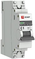 Выключатель автоматический EKF PROxima ВА47-63 1п 1А C 4.5кА