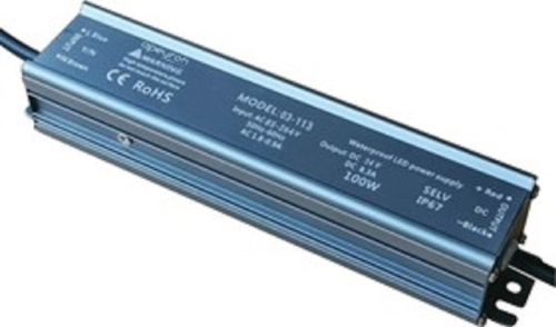 Блок питания для светодиодной ленты Apeyron 24В 4,2А 100Вт IP67 205x46x35мм 03-113 Apeyron — купить по цене от 2&nbsp;400 ₽ | ПрофБезопасность