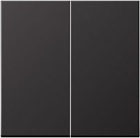 Лицевая панель Jung LS990 metal для 2-кл. выключателя алюминий темный  Jung — купить по цене от 6&nbsp;740 ₽ | ПрофБезопасность