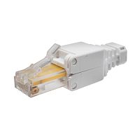 Коннектор 8P8C U/UTP Cat.5e (RJ-45) безынструментальный