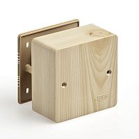 Коробка универсальная для кабель-канала Рувинил 85x85x42 сосна