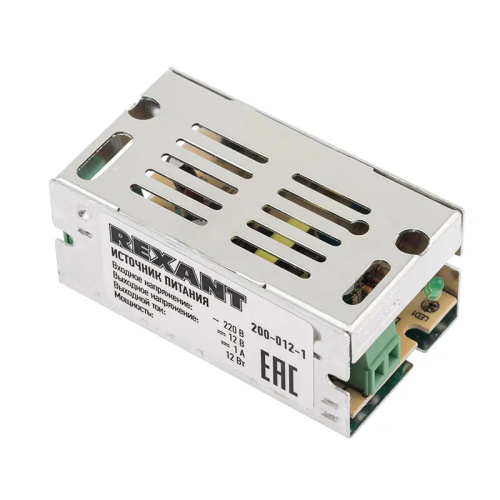 Блок питания Rexant 12V DC 1A фото 3