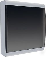 Бокс пластиковый EKF ЩРН-П-8 SlimBox (198x191x100) IP41 прозрачная дверца sb-n-8