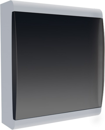 Бокс пластиковый EKF ЩРН-П-24 SlimBox (327x270x100) IP41 прозрачная дверца sb-n-24