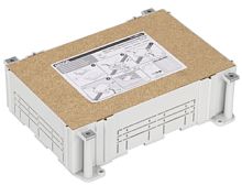 Коробка в бетон Simon Connect Cima для лючков SF470 и S400 220x287x80мм IP44 серый Simon — купить по цене от 7&nbsp;080 ₽ | ПрофБезопасность