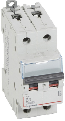 Выключатель автоматический Legrand DX3-E 10000 2п 3А B 16кА