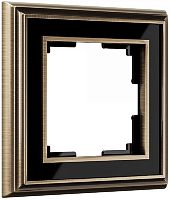 Рамка универсальная Werkel Palacio Classic 1-м. металл бронза/черный картинка