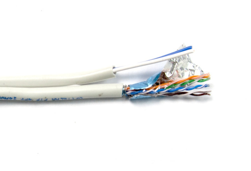 Кабель витая пара OptimLAN FTP 4x2x0.5 (24AWG) + 2x0.75 медный (305м) OptimLAN — купить по цене от 89 ₽ | ПрофБезопасность фото 2