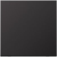 Лицевая панель Jung LS990 metal для 1-кл. выключателя алюминий темный  Jung — купить по цене от 5&nbsp;476 ₽ | ПрофБезопасность