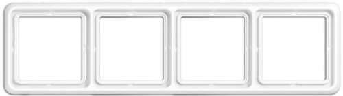 Рамка универсальная Jung CD500 4-м. белый картинка