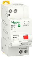 Автомат дифференциального тока АВДТ Schneider Electric Resi9 2п 10А 30мА 6кА C тип A