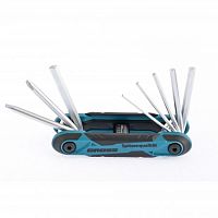 Набор ключей универсальный HEX-PH-SL Gross, складные, 8 шт, CrV