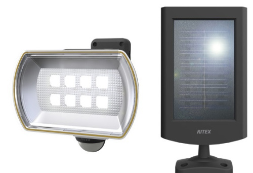 Прожектор с солнечной батареей RITEX S-80L IP44 Черный Ritex — купить по цене от 4&nbsp;990 ₽ | ПрофБезопасность