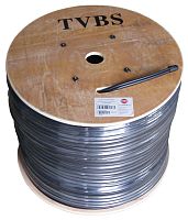 Кабель коаксиальный магистральный TVBS RG-11 CU с тросом ТВБизнес — купить по цене от 92 ₽ | ПрофБезопасность