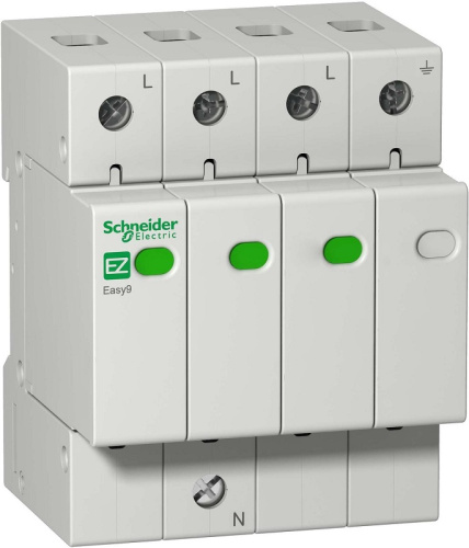 Ограничитель импульсных напряжений УЗИП Schneider Electric Easy9 4п L1-L2-L3-N-PE классII 20кА Schneider Electric — купить по цене от 18&nbsp;990 ₽ | ПрофБезопасность