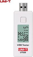 Тестер USB с вольтметром/амперметром UNI-T UT658