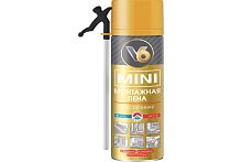 Пена монтажная бытовая V6 MINI всесезонная 360 гр