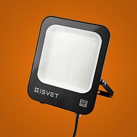 Прожектор светодиодный iSvet USL-106 220В 150Вт 13500Лм 6500K 120° IP65 277х249,4х33мм iSvet — купить по цене от 4&nbsp;150 ₽ | ПрофБезопасность