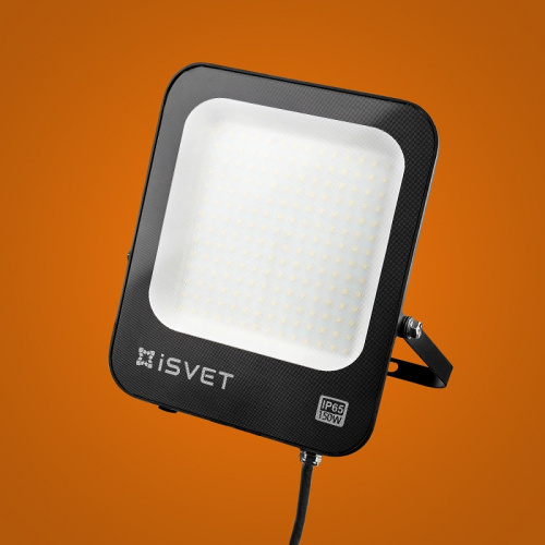 Прожектор светодиодный iSvet USL-106 220В 150Вт 13500Лм 6500K 120° IP65 277х249,4х33мм, iSvet, купить, цена, доставка, безопасность Прожектор светодиодный iSvet USL-106 220В 150Вт 13500Лм 6500K 120° IP65 277х249,4х33мм iSvet — купить по цене от 4 150 ₽ | ПрофБезопасность
