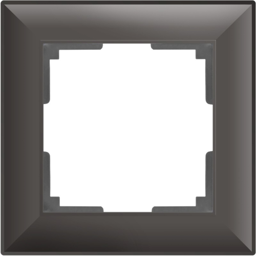 Рамка универсальная Werkel Fiore 1-м. серо-коричневый картинка фото 2