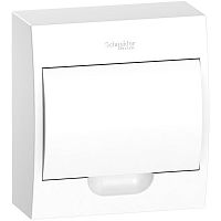 Бокс Systeme Electric EASY 9 ЩРН-П-8 184x200x94 IP40 белая дверь 