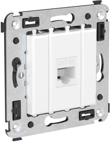 Розетка компьютерная без рамки DKC Avanti 1-м. RJ45 5е белое облако DKC — купить по цене от 584 ₽ | ПрофБезопасность