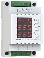 Уценка! Вольтметр трехфазный цифровой на DIN-рейку Rbuz V3 3х420В (S/N: KV3001448)