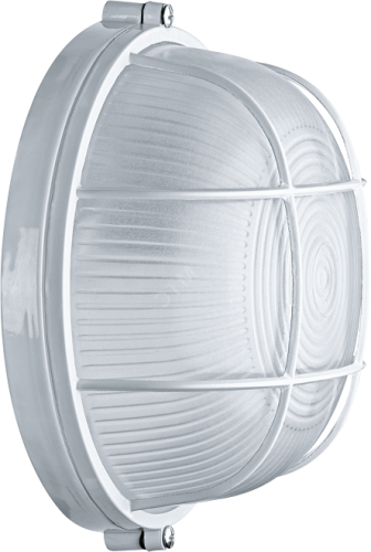 Светильник банный Navigator NBL-R2-60 E27 60Вт IP54 Круг Белый с решеткой 175х175мм Navigator — купить по цене от 900 ₽ | ПрофБезопасность